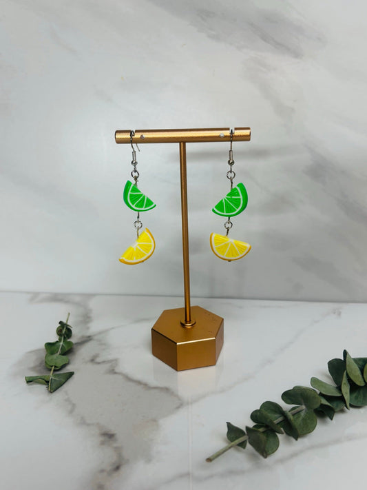 Limes and Lemons handmade earrings